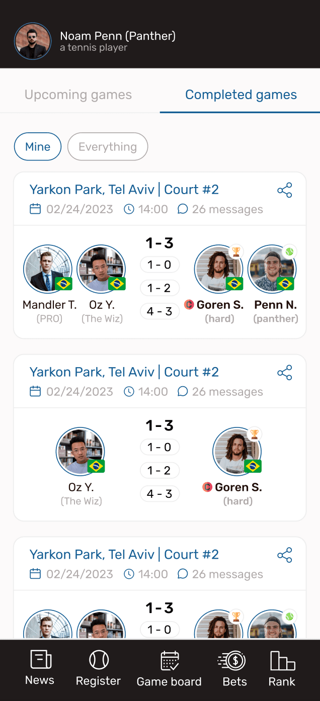 ATPenn app — Game On